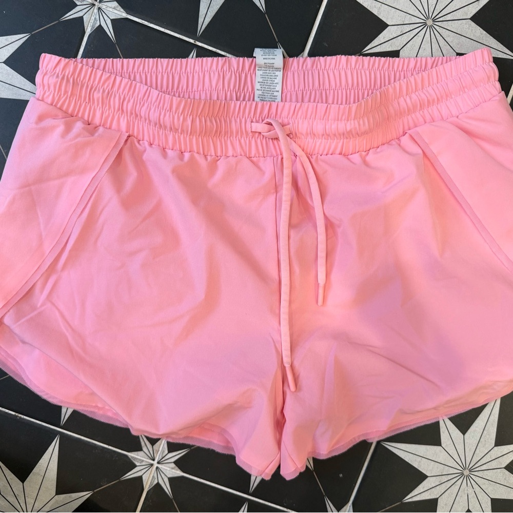 ZYIA pink flow shorts
